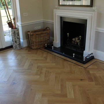 Engineered Clear Hard Wax Parquet