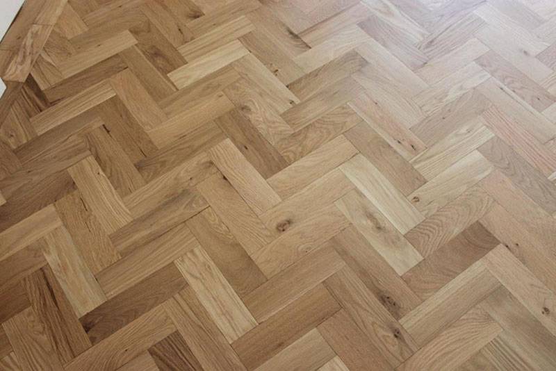 Parquet Oak Floor Sanding Restoration In Beaconsfield