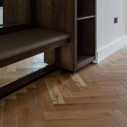 Rustic Herringbone Parquet