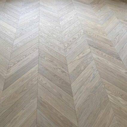 Light Grey Chevron Install