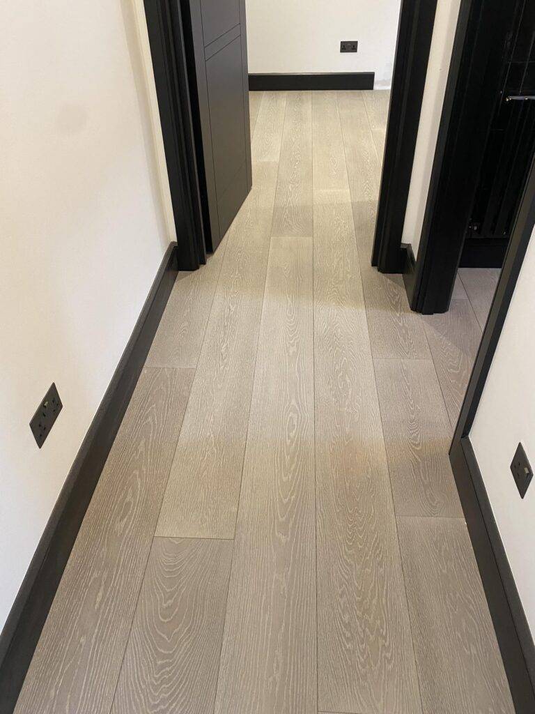 Custom Wide Plank Install