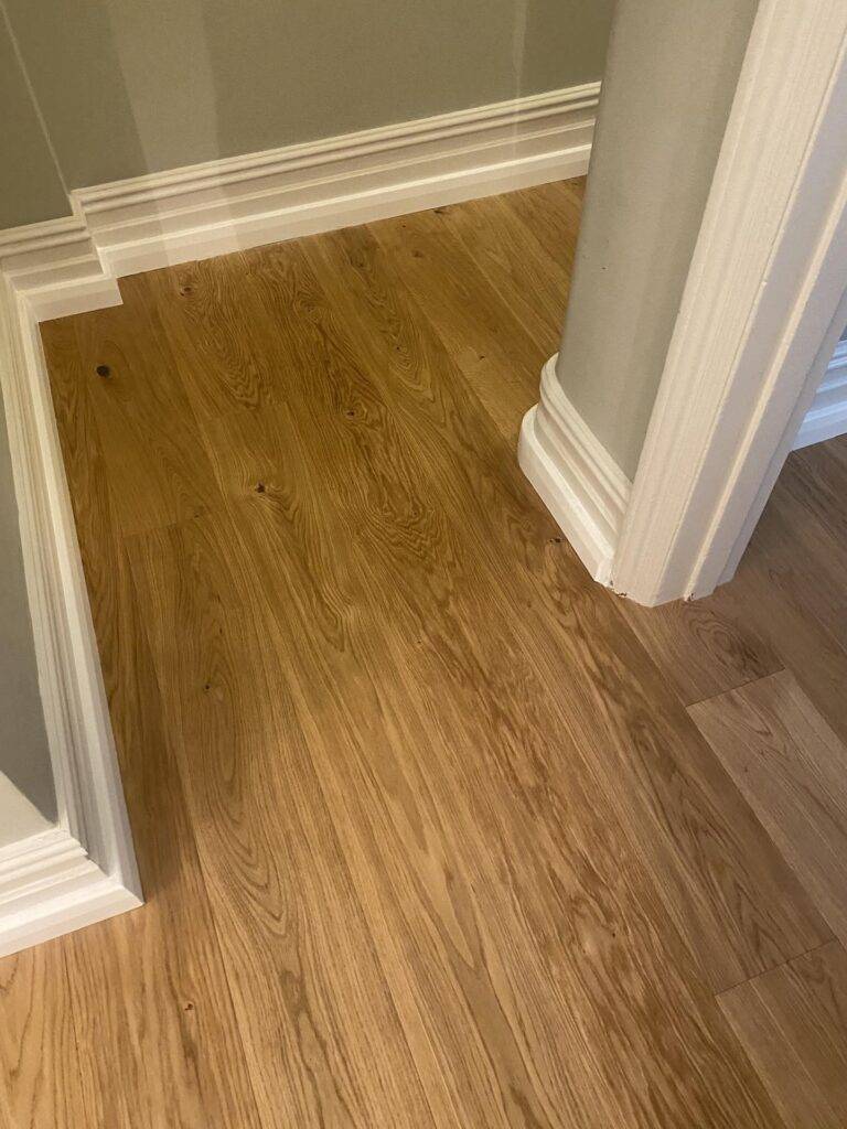 Traditional brushed oak